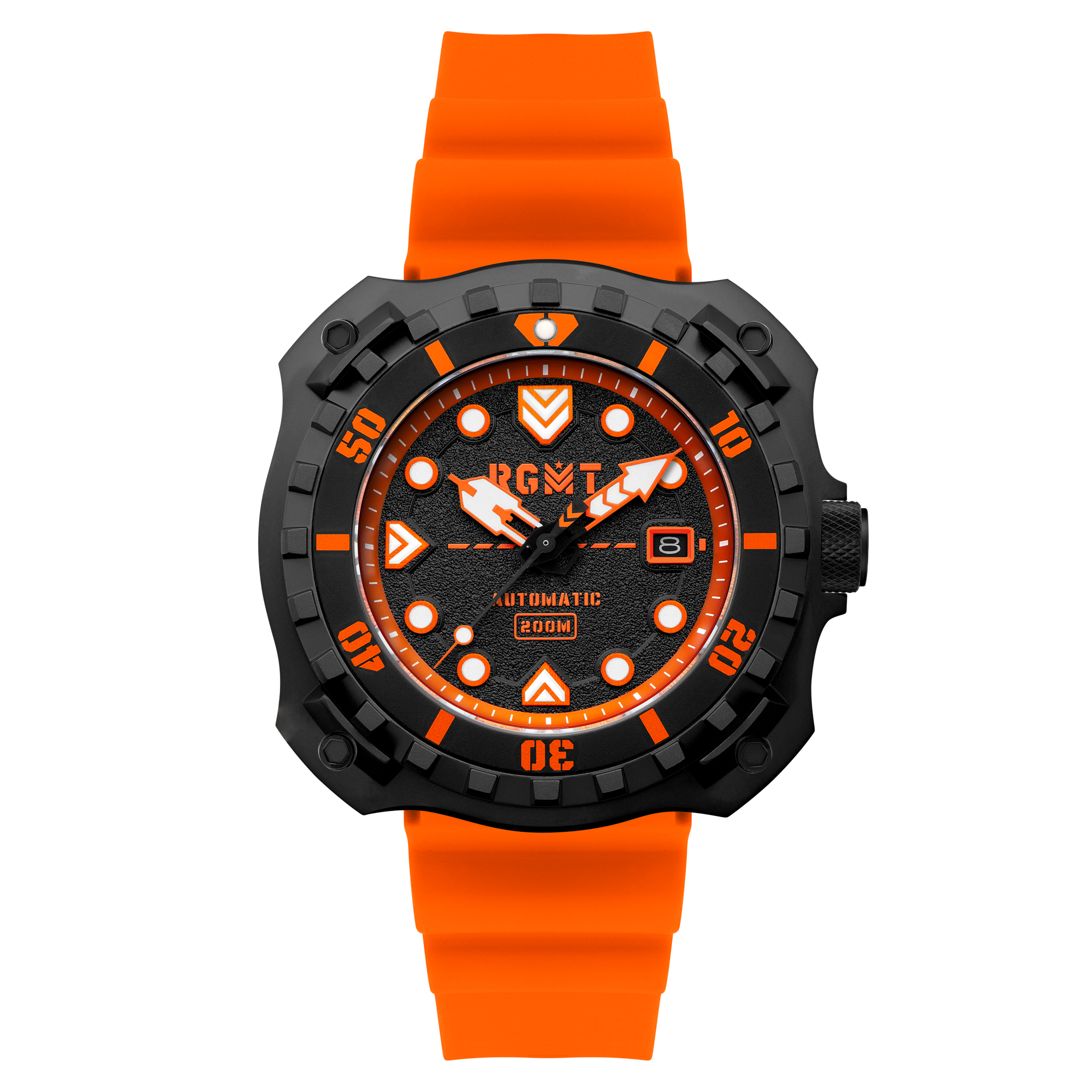 レプリカ潜水メット　卓上ライトand卓上時計 Tangerine | Minesweep Automatic