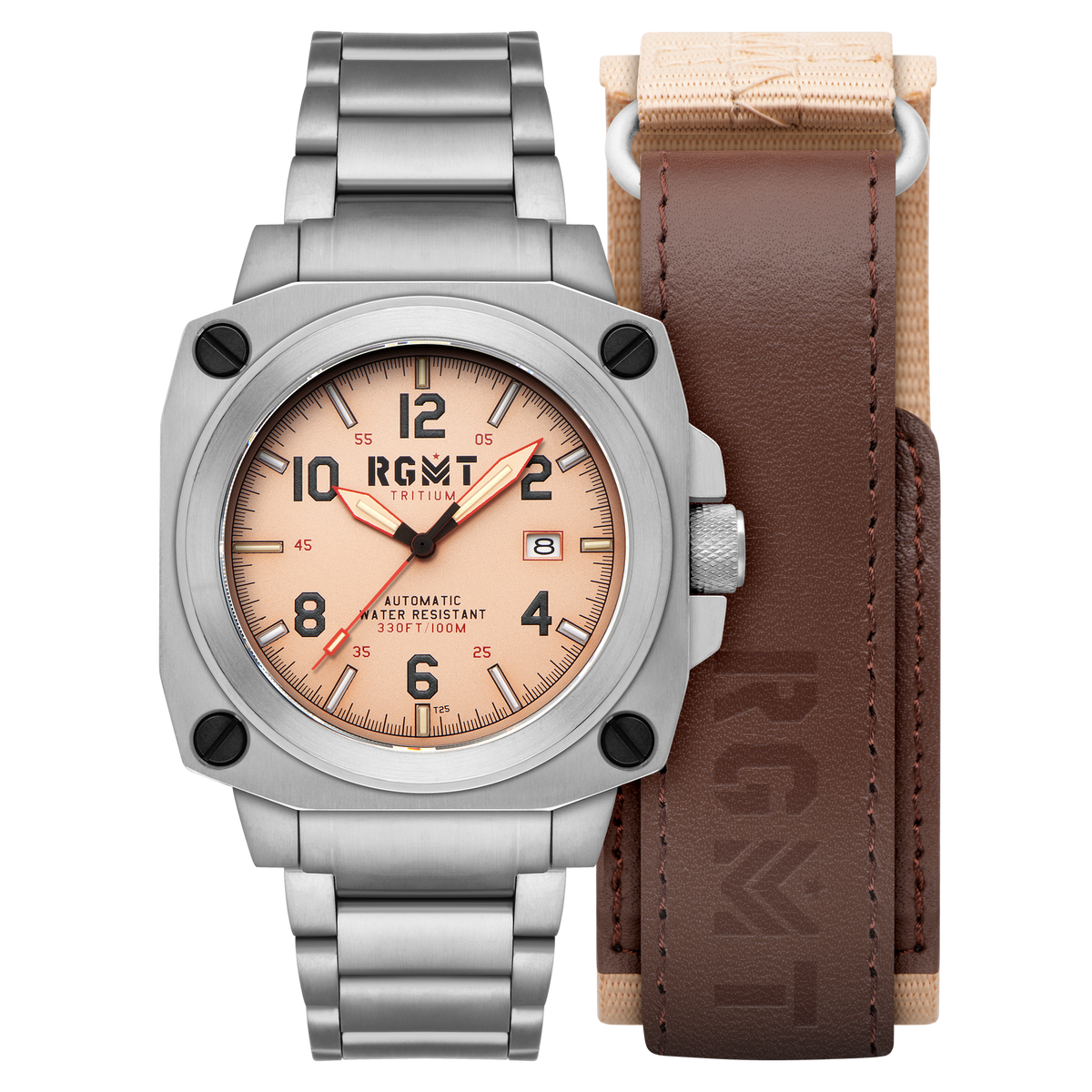 Canvas Brown | Altimeter Tritium Automatic Canvas Brown | Altimeter Tritium Automatic