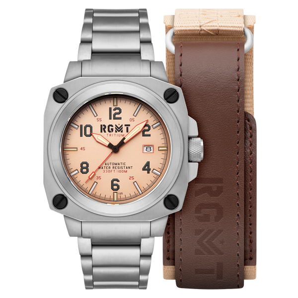 リズミエット Canvas Brown | Altimeter Tritium Automatic