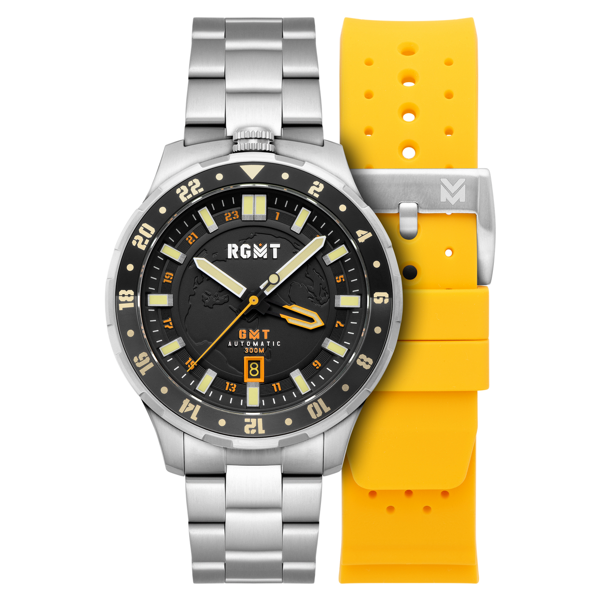 Combat Noir Globemaster GMT Automatic