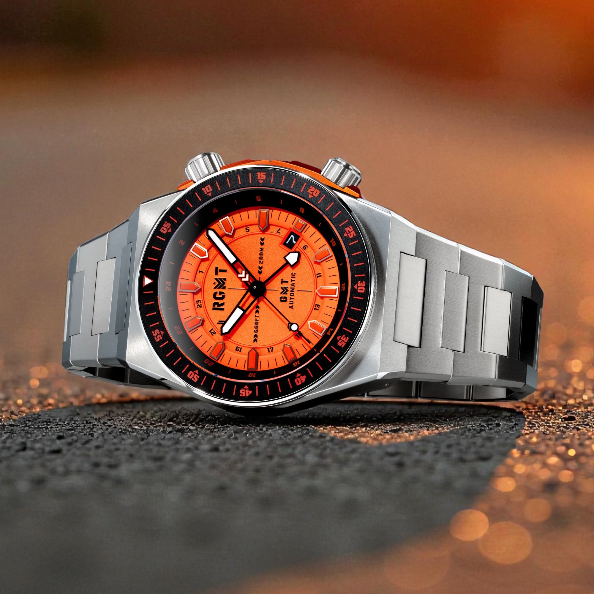 Sunset | Marksman GMT Automatic