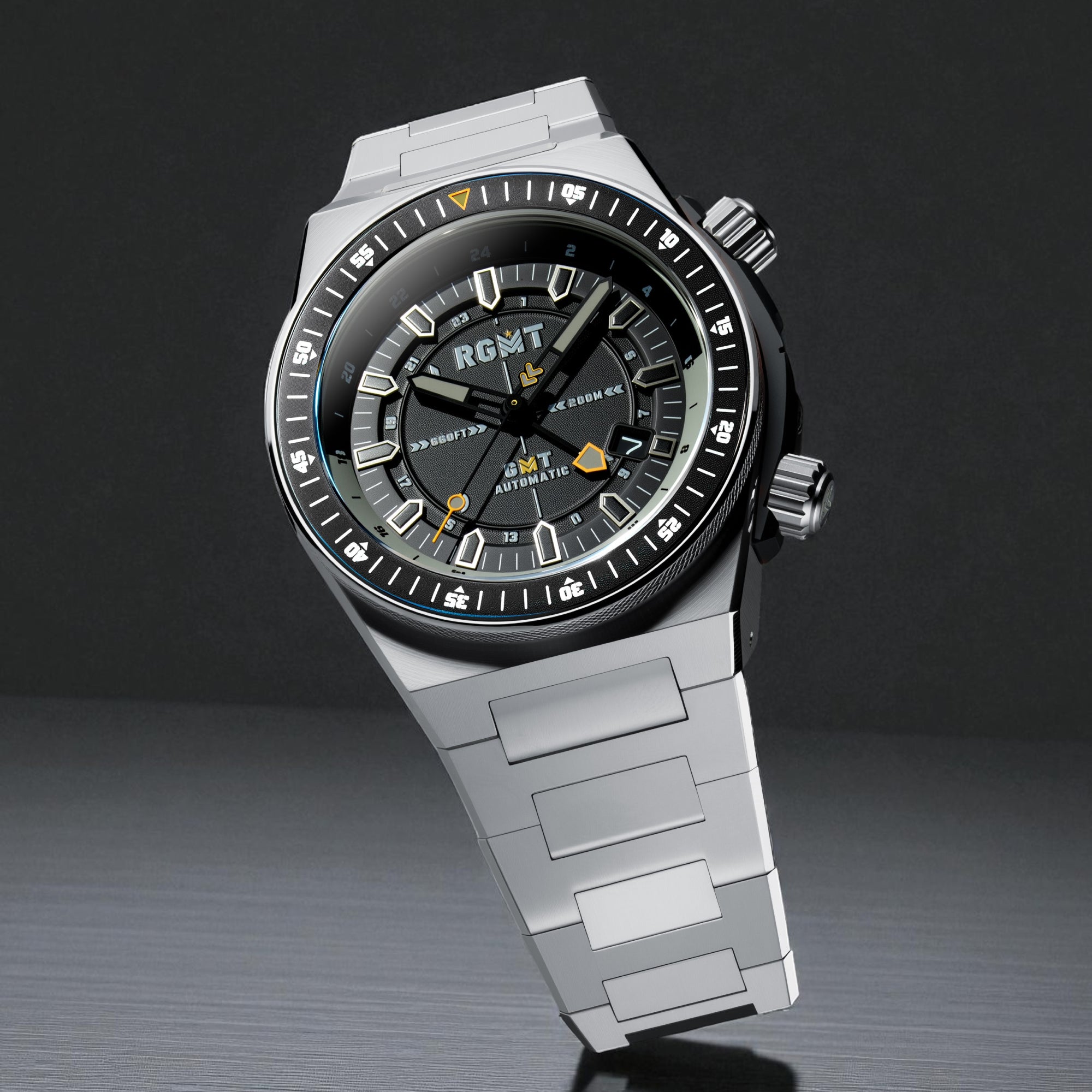All Black | Marksman GMT Automatic