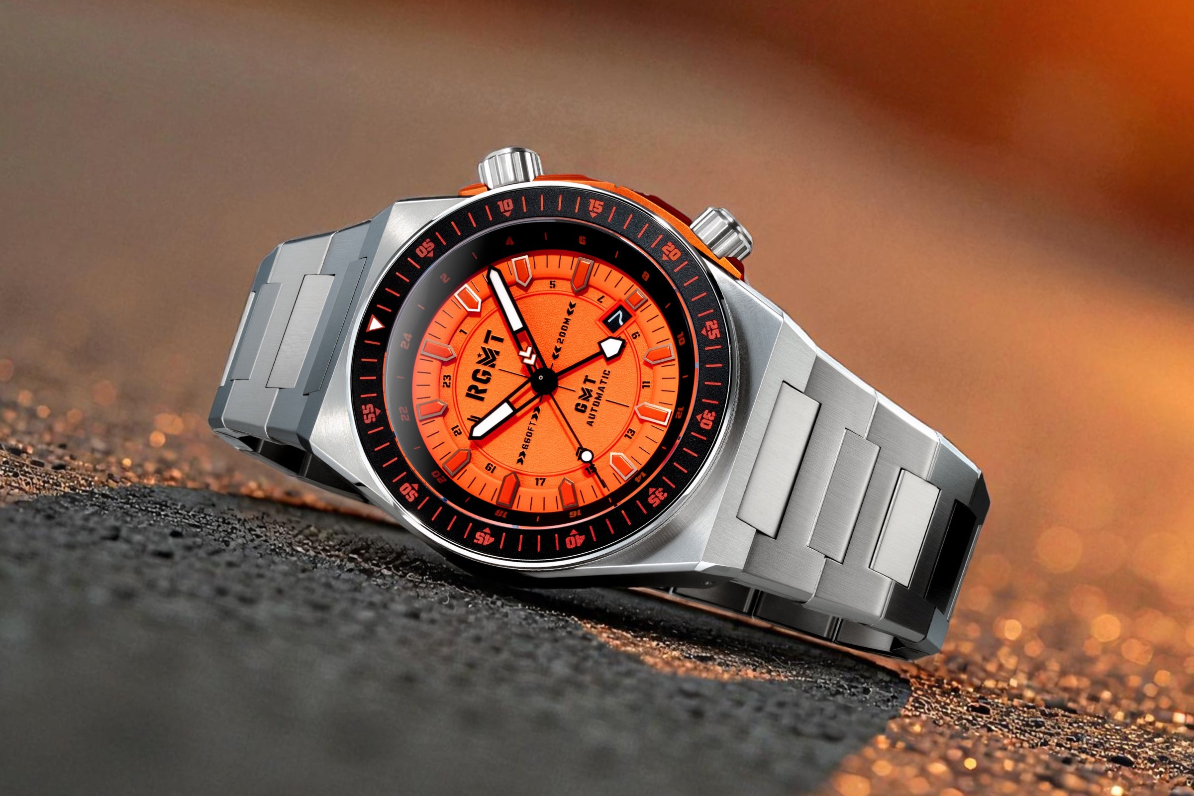 Sunset | Marksman GMT Automatic